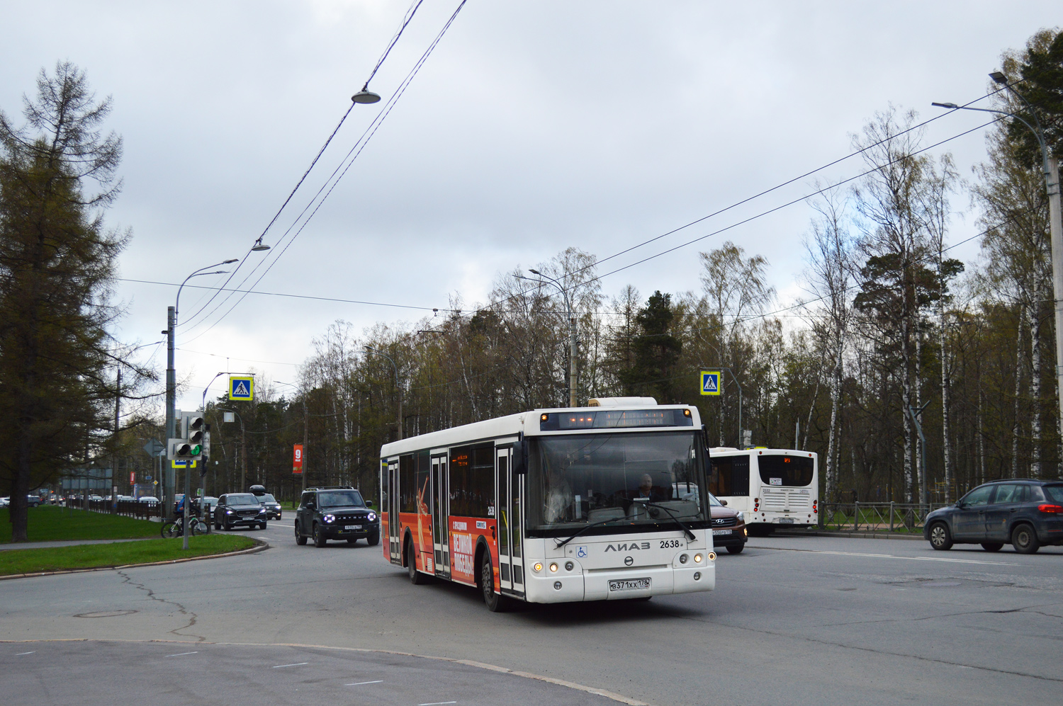 Санкт-Петербург, ЛиАЗ-5292.60 № 2638