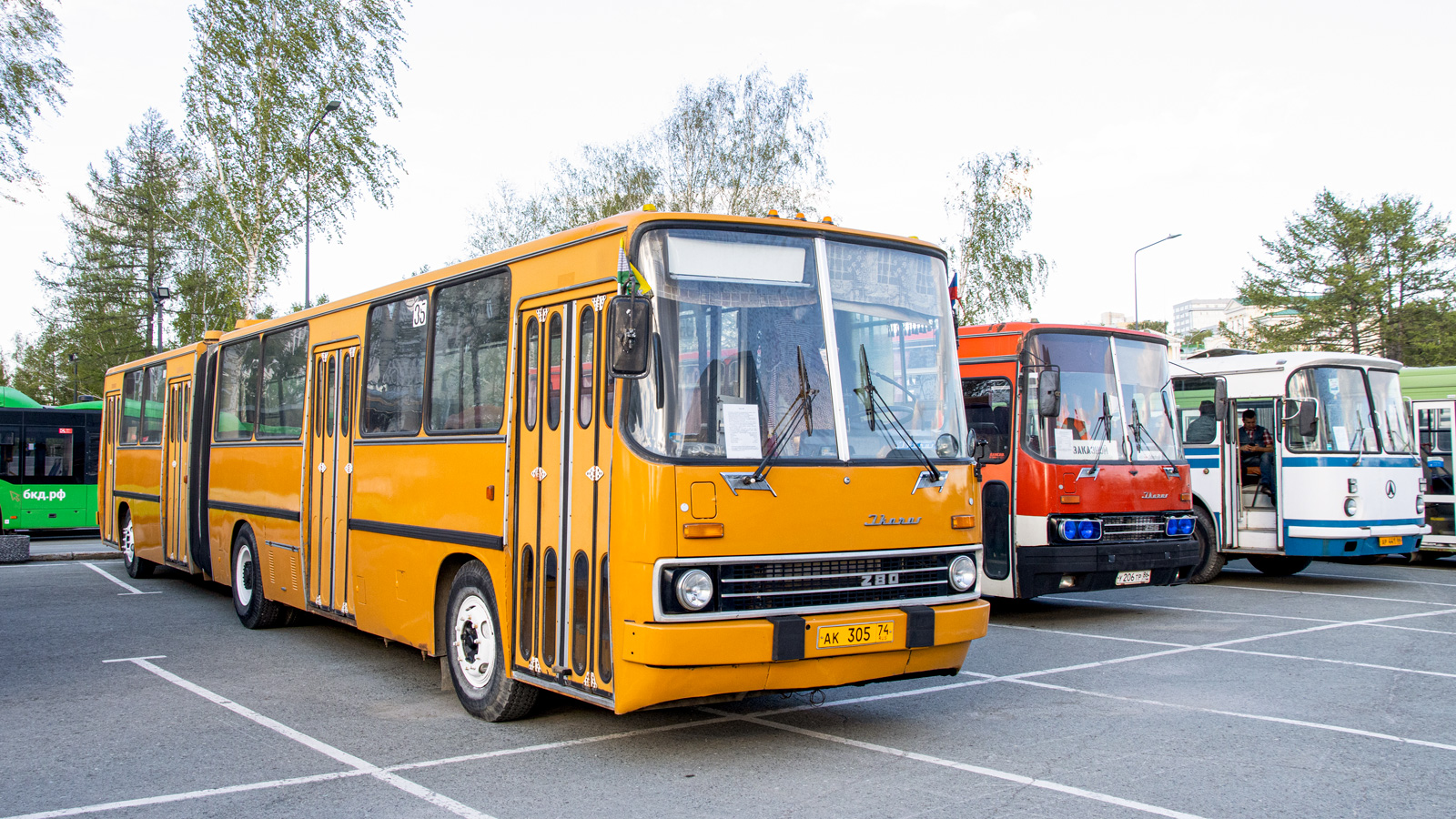 Челябинская область, Ikarus 280.02 № АК 305 74