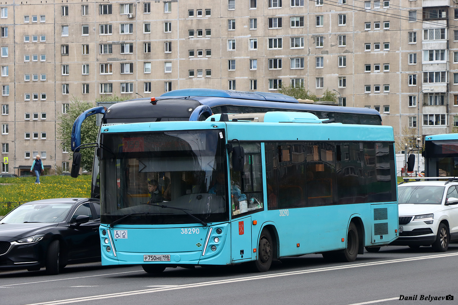 Санкт-Петербург, МАЗ-206.947 № 38290 Санкт-Петербург, МАЗ-206.947 № 38290