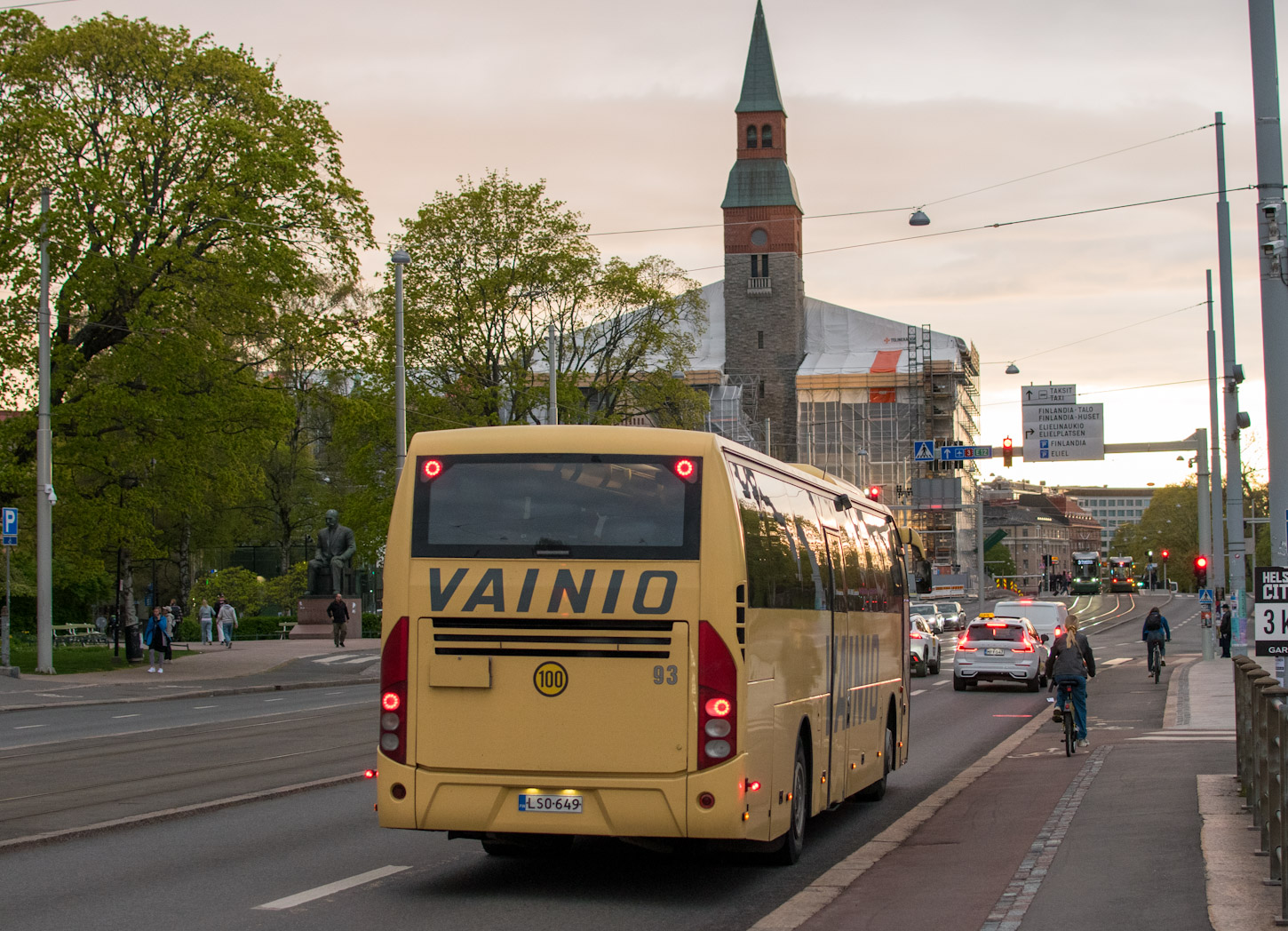 Финляндия, Volvo 9700S NG № 93