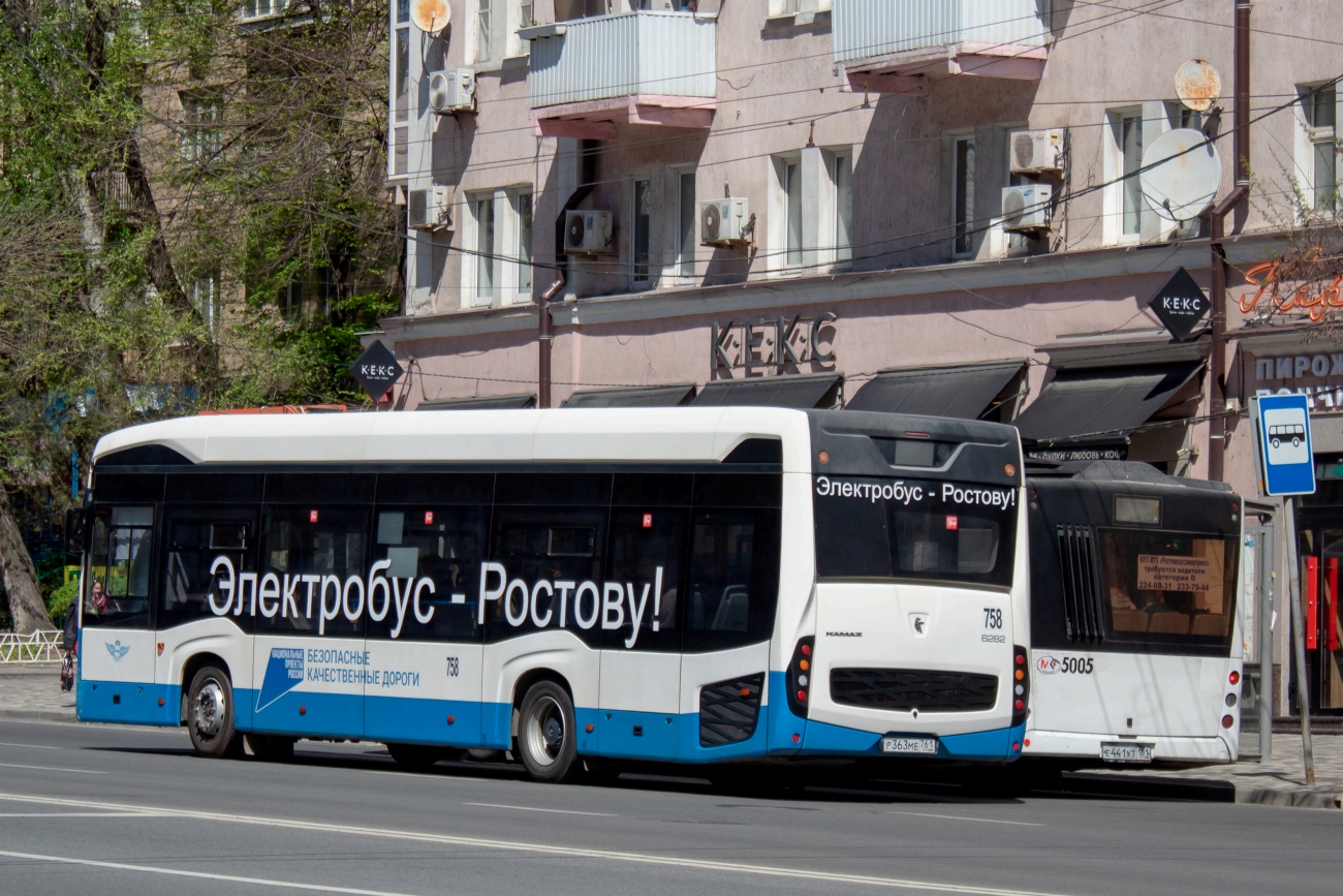 Ростовская область, КАМАЗ-6282 № 758