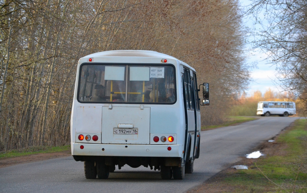 Удмуртия, ПАЗ-32054 № С 192 МУ 18