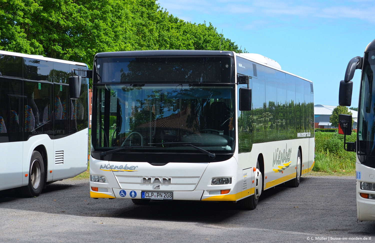 Нижняя Саксония, MAN A20 Lion's City Ü NÜ**3 № CLP-PN 208