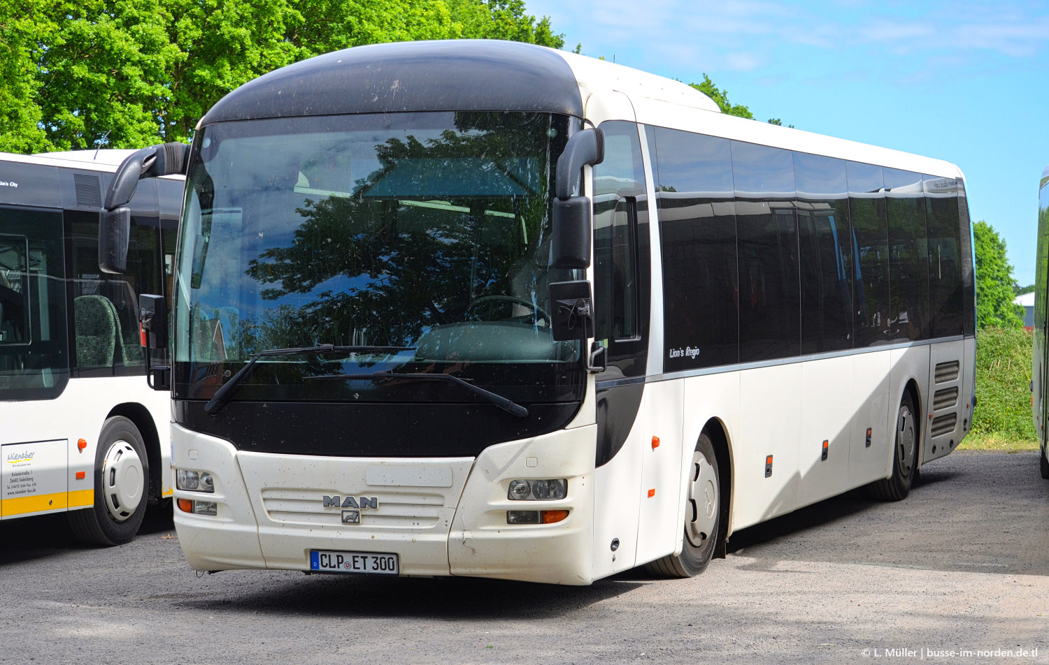 Нижняя Саксония, MAN R12 Lion's Regio ÜL314 № CLP-ET 300