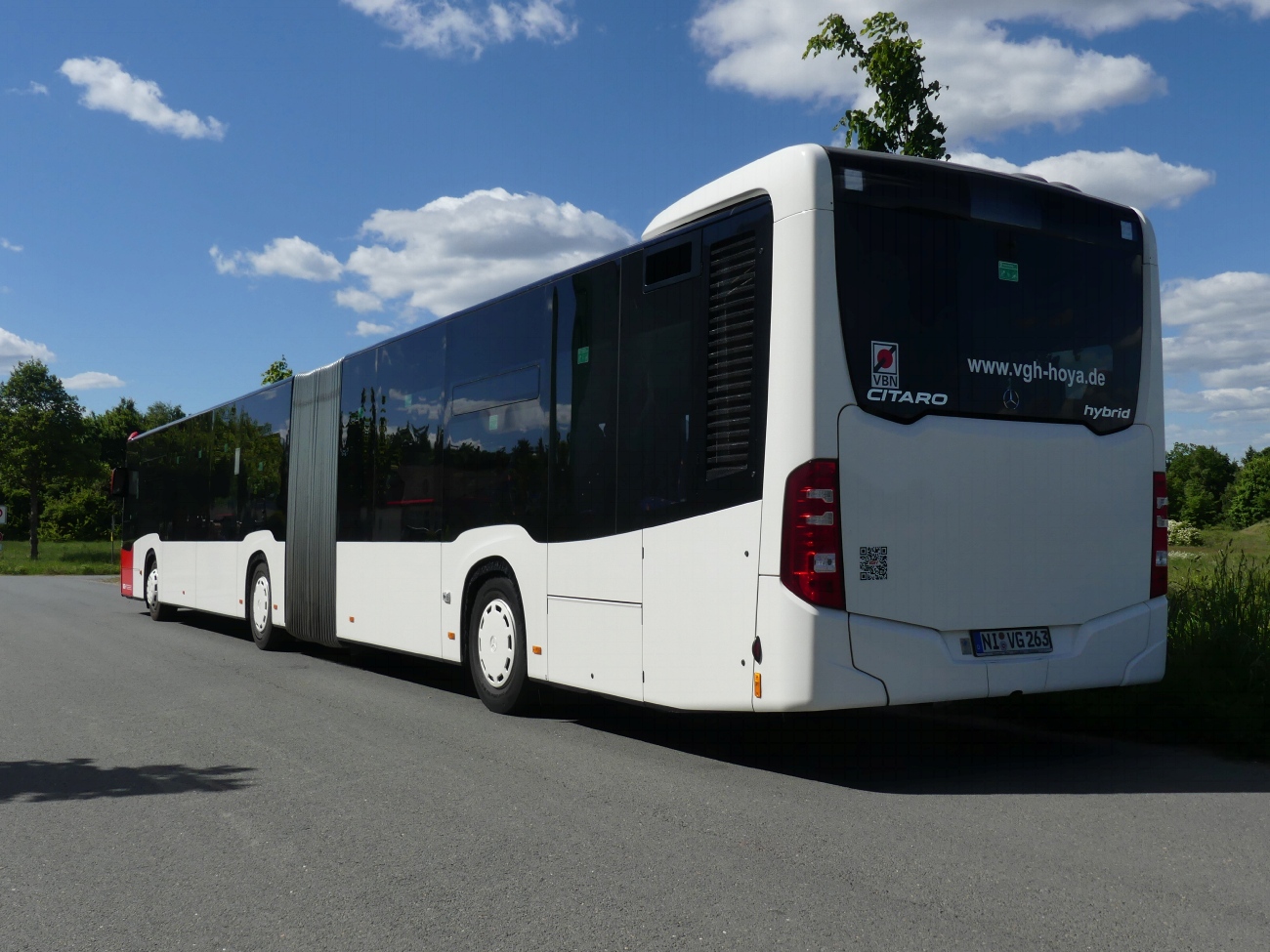Нижняя Саксония, Mercedes-Benz Citaro C2 G hybrid № 263