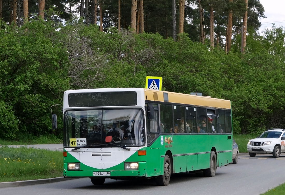Свердловская область, Mercedes-Benz O405N № О 491 АТ 196