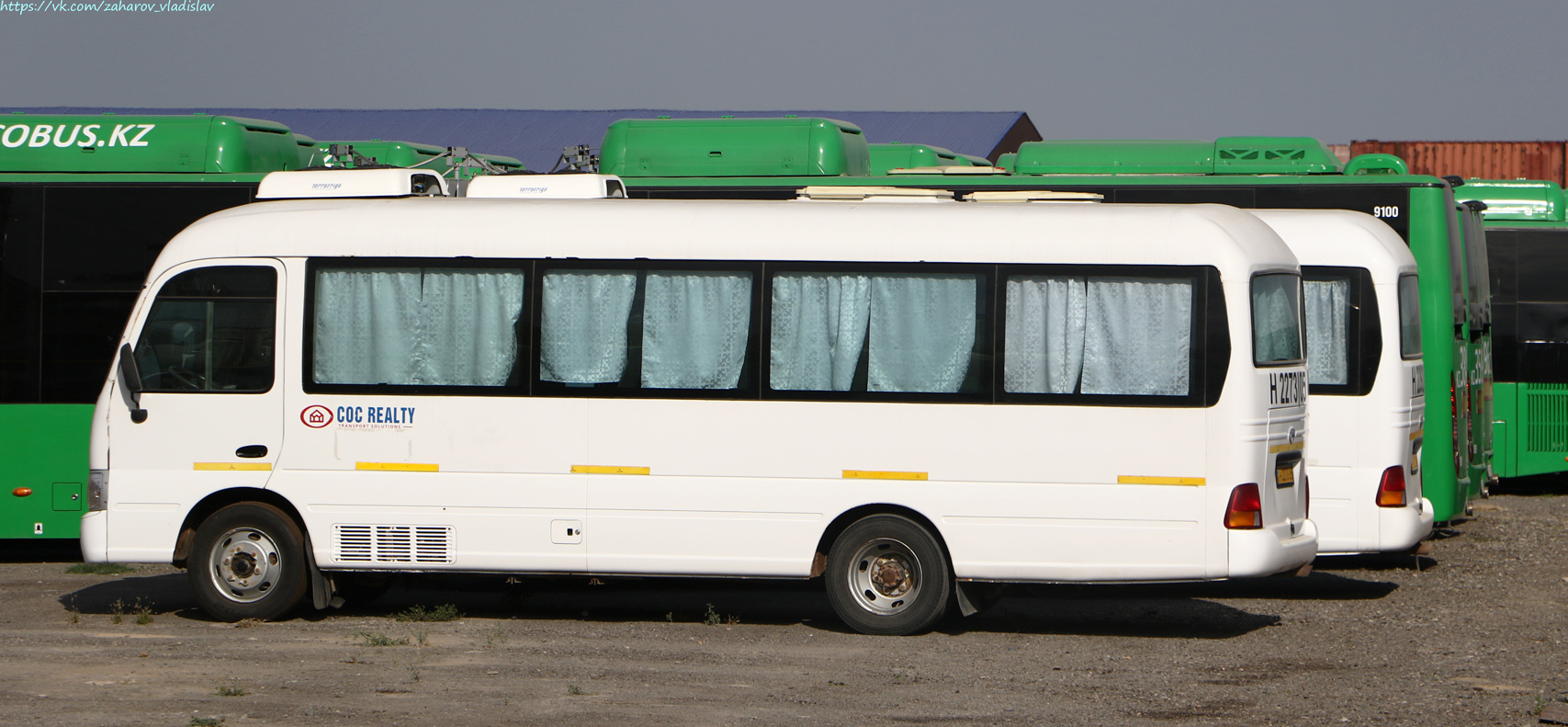 Алматы, Hyundai County (Hyundai Trans Auto) № H 2292 05; Алматы — Автобусные парки