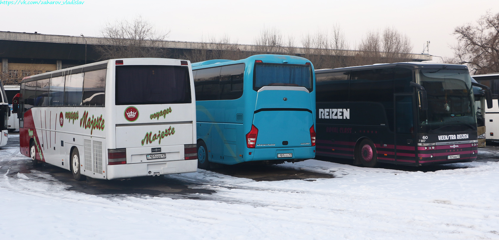 Алматы, Van Hool T915 Acron № 101 OQQ 17