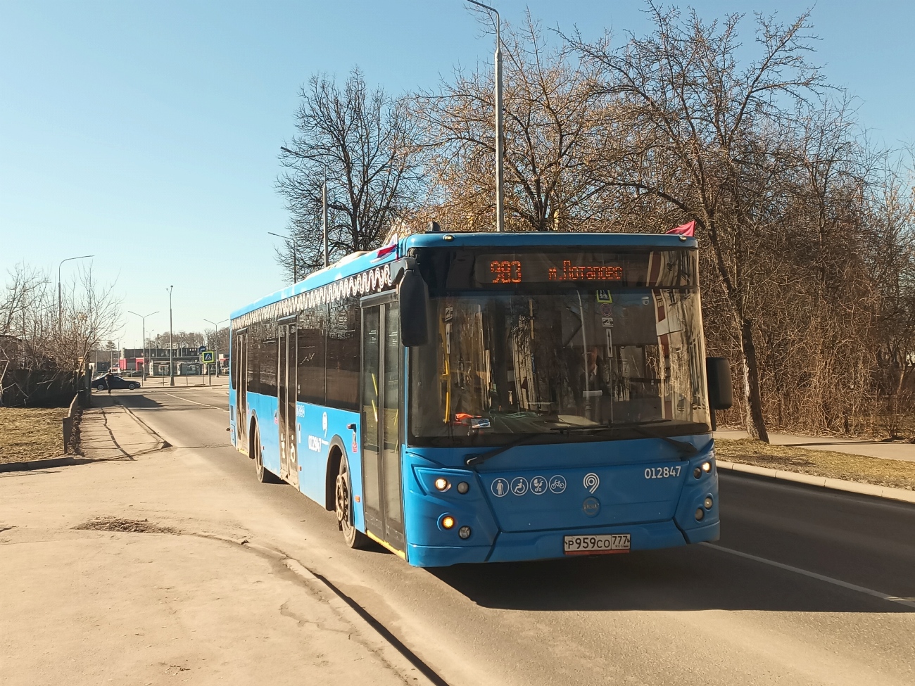 Москва, ЛиАЗ-5292.65 № 012847