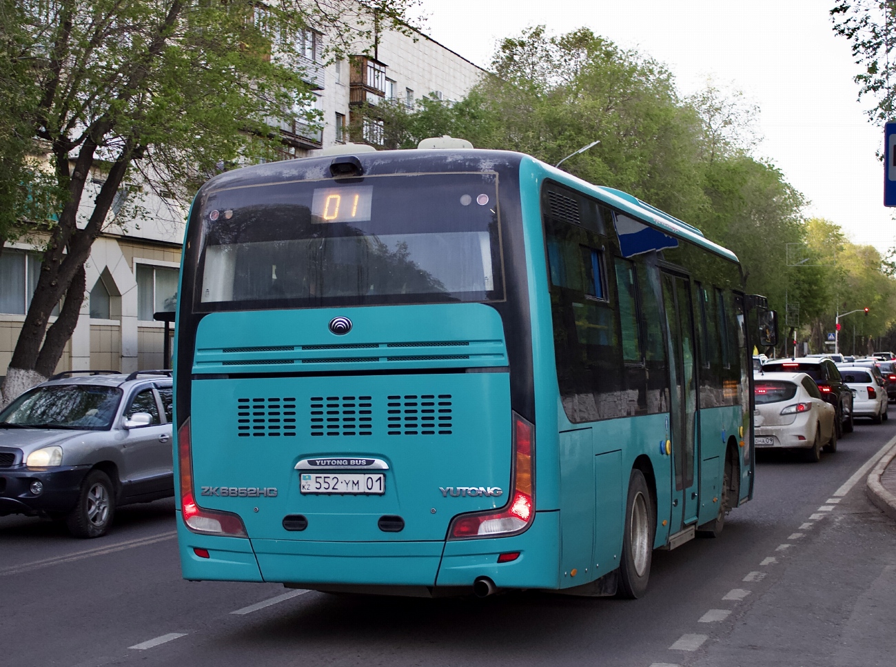 Карагандинская область, Yutong ZK6852HG (СарыаркаАвтоПром) № 552 YM 01