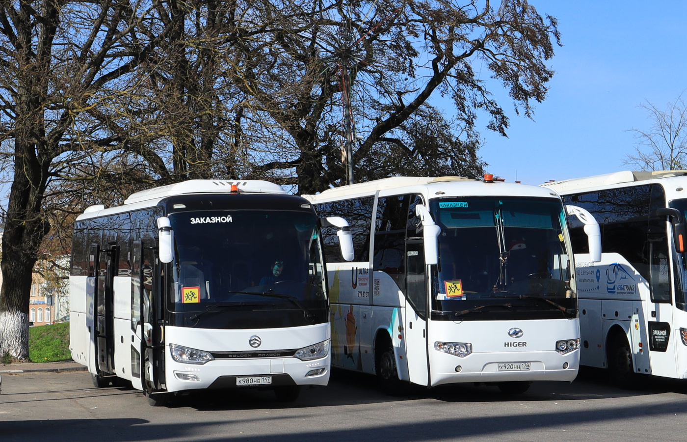 Ленинградская область, Golden Dragon XML6952JR № К 980 НВ 147