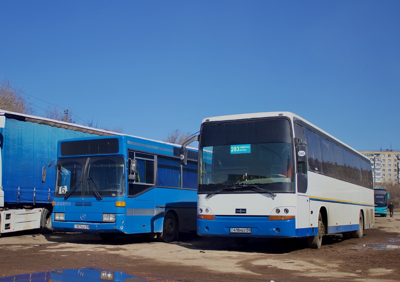 Карагандинская область, Van Hool T915TL № 418 MBZ 09