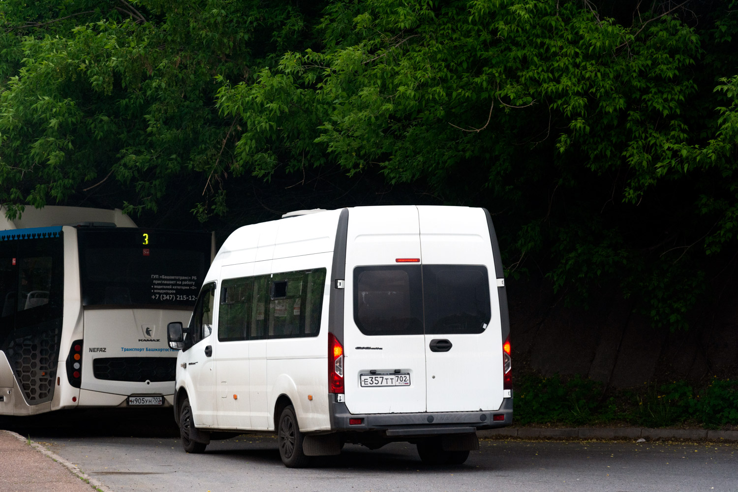 Башкортостан, ГАЗ-A65R32 Next № Е 357 ТТ 702