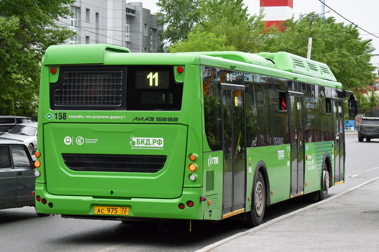 Тюменская область, ЛиАЗ-5292.67 (CNG) № 158