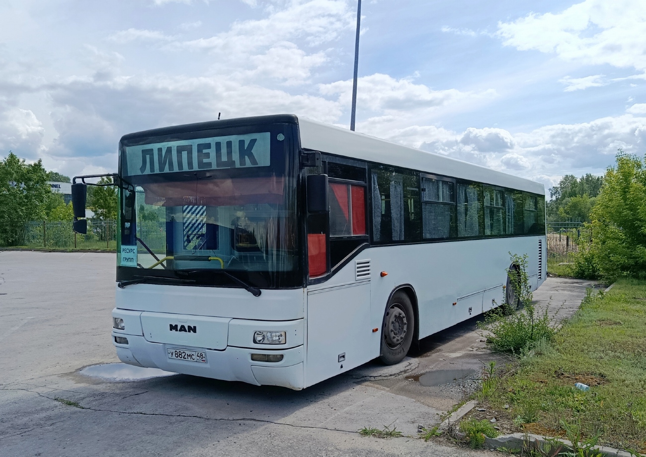 Липецкая область, MAN A74 Lion's Classic SL223 № У 882 МС 48