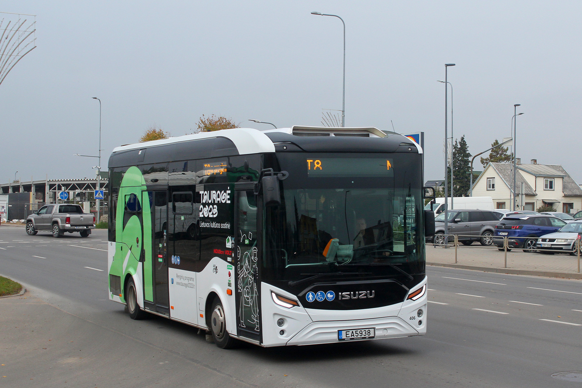 Литва, Anadolu Isuzu Novociti Volt № 406