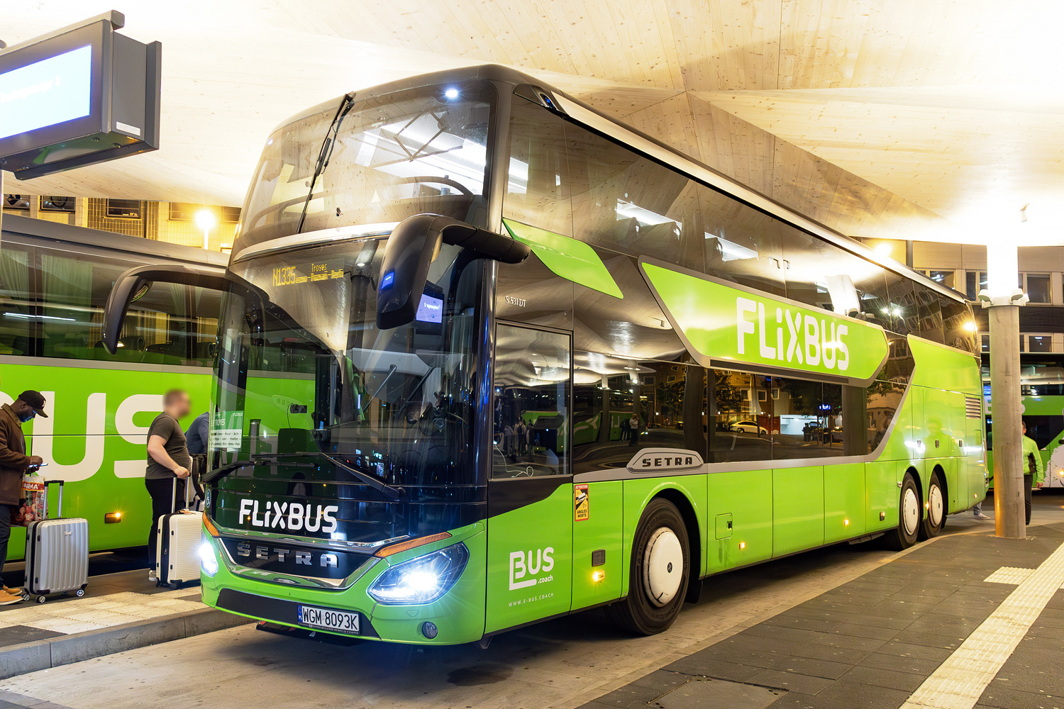Lengyelország, Setra S531DT facelift sz.: WGM 8093K