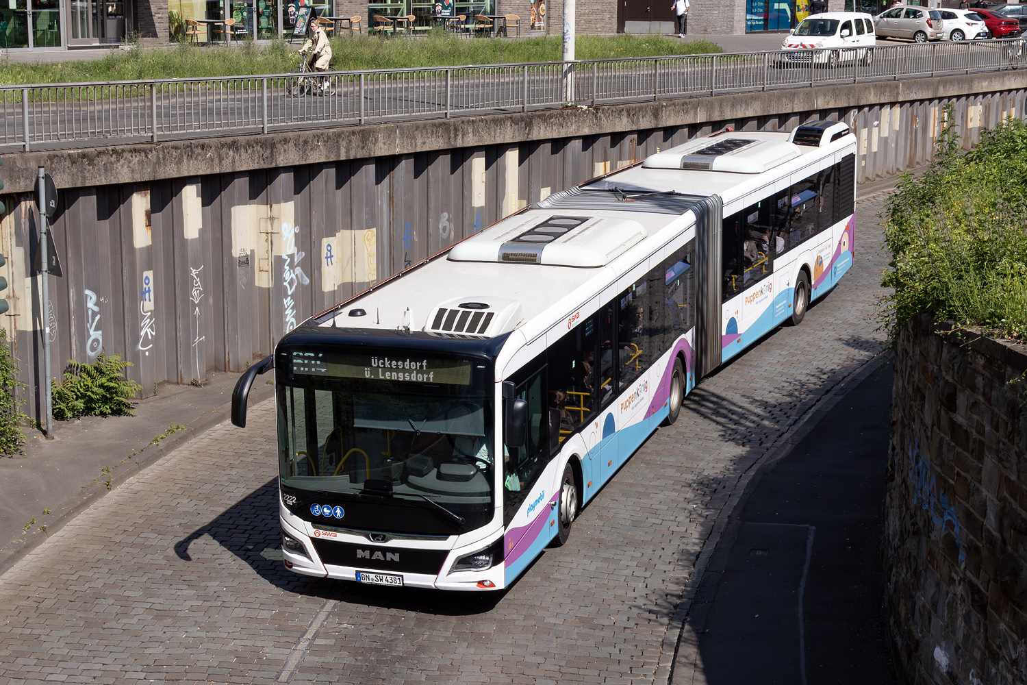 Северный Рейн-Вестфалия, MAN 18C Lion's City 18 NG330 EfficientHybrid № 2222