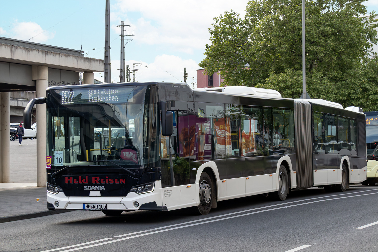 Нижняя Саксония, Scania Citywide LFA II 17.9 № HM-RQ 100; Северный Рейн-Вестфалия — SEV · Linker Rhein · 02.05.2025 — 19.05.2025