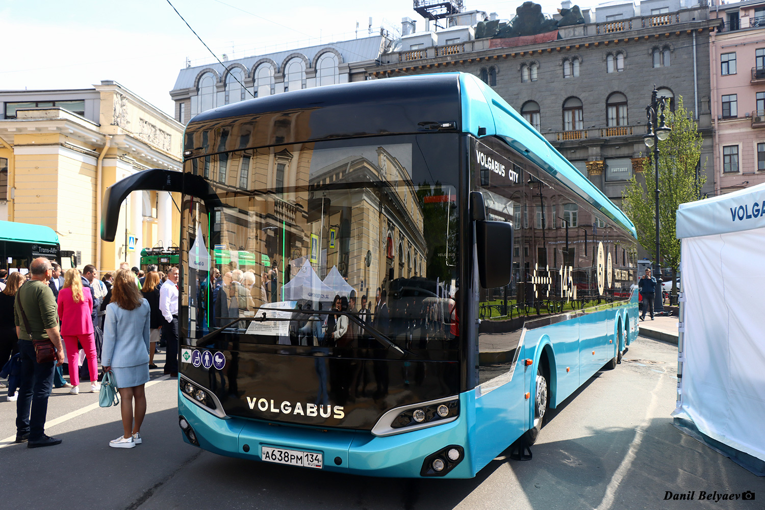 Волгоградская область, Volgabus-6270.G4 № А 638 РМ 134; Санкт-Петербург &mdash; VI Международный транспортный фестиваль "ТранспортФест-2025"