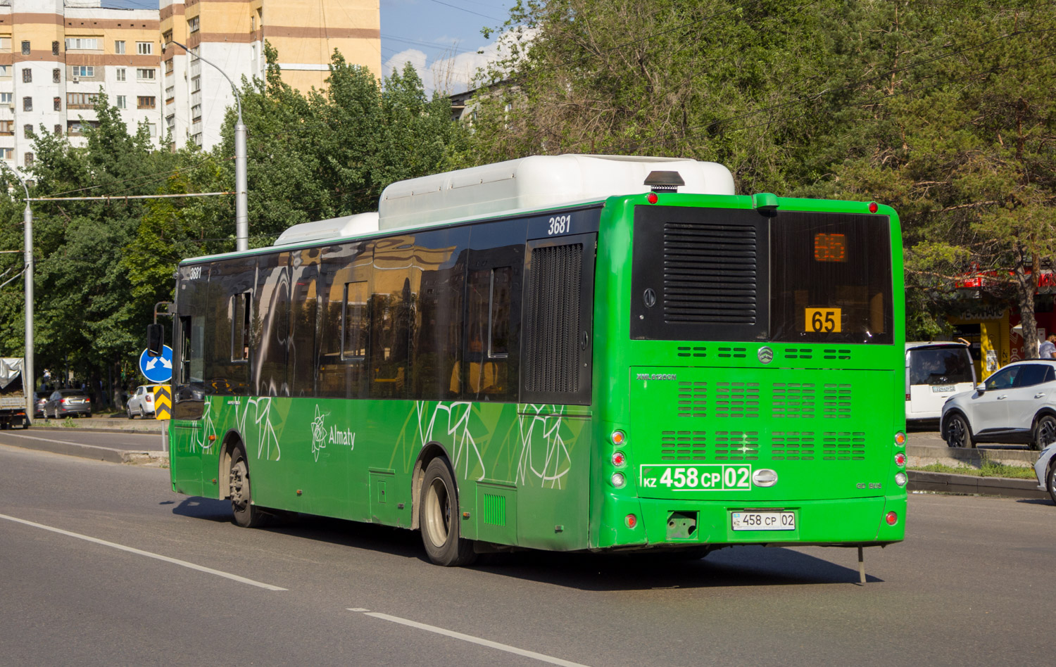 Алматы, Golden Dragon XML6125CN (Hyundai Trans Auto) № 3681