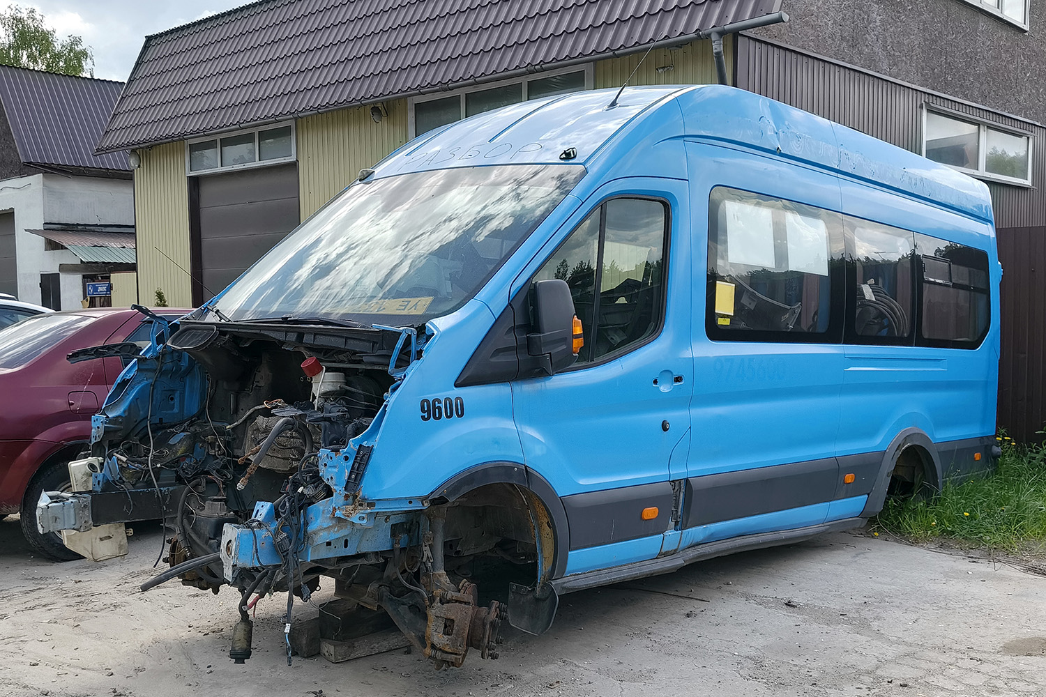Санкт-Петербург, Ford Transit FBD [RUS] (Z6F.ESG.) № 9600