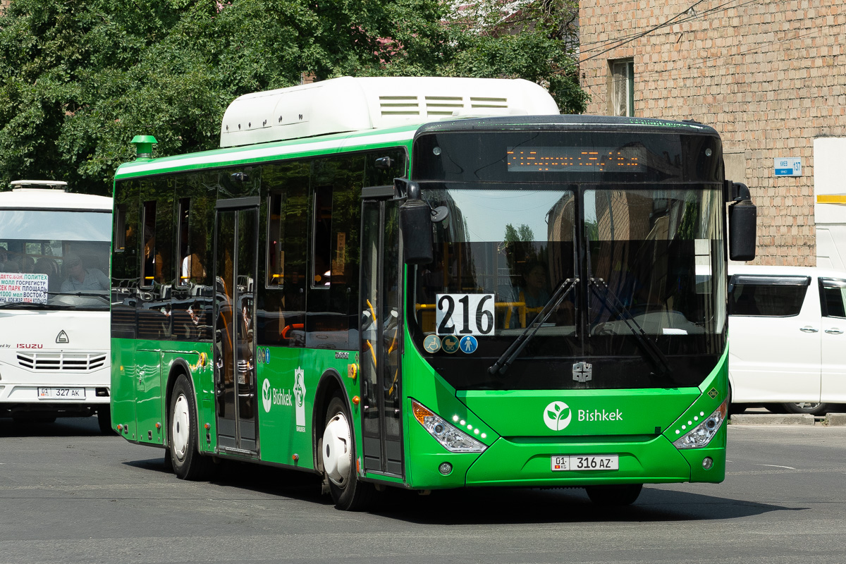 Кыргызстан, Zhong Tong LCK6105HGC Fashion № 01 316 AZ