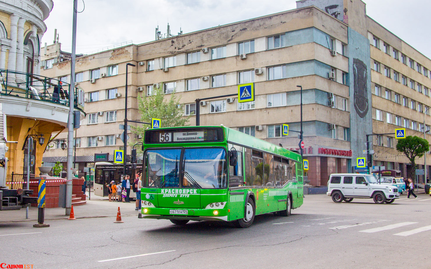 Красноярский край, МАЗ-103.476 № С 671 ЕН 124