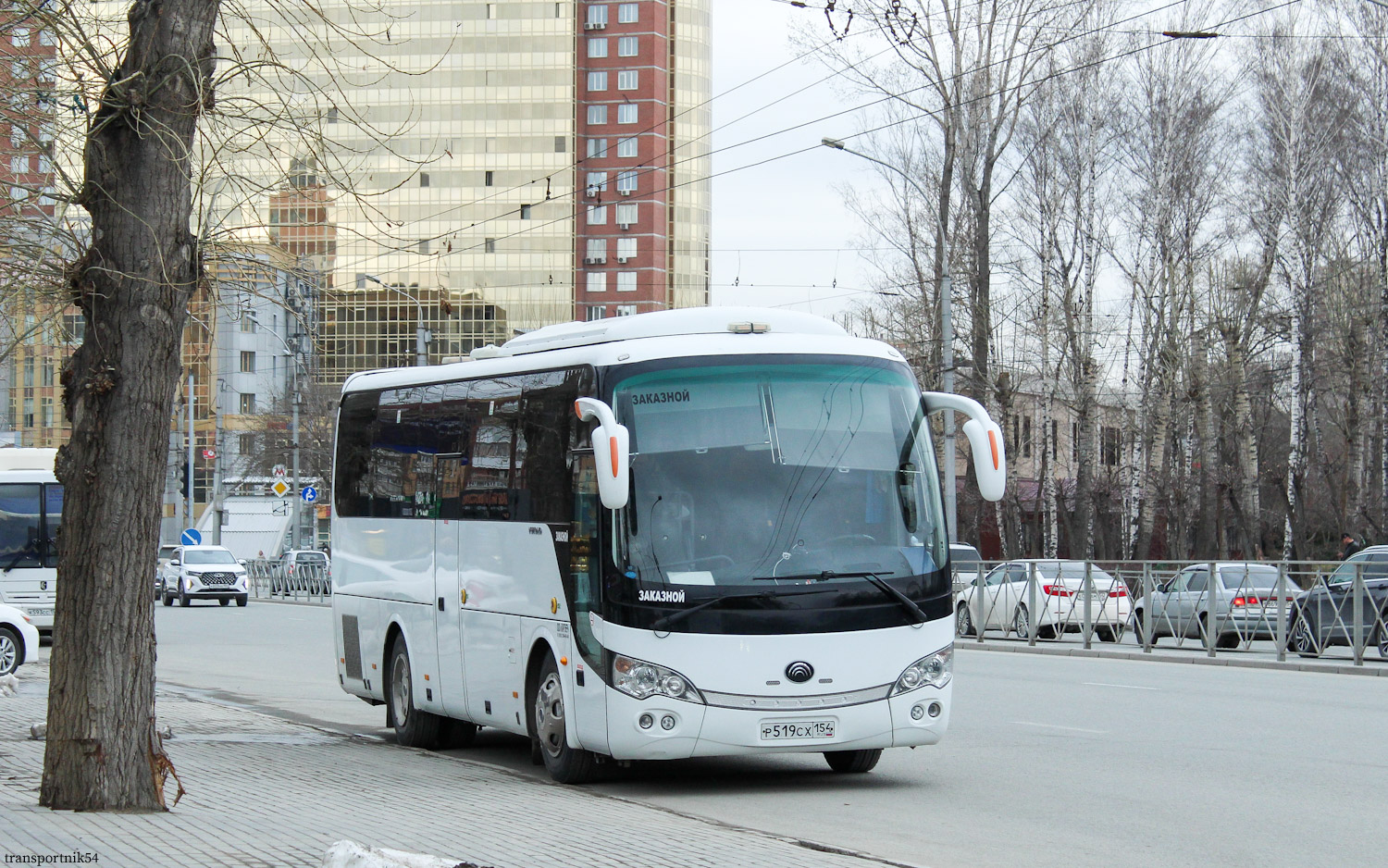 Новосибирская область, Yutong ZK6938HB9 № Р 519 СХ 154