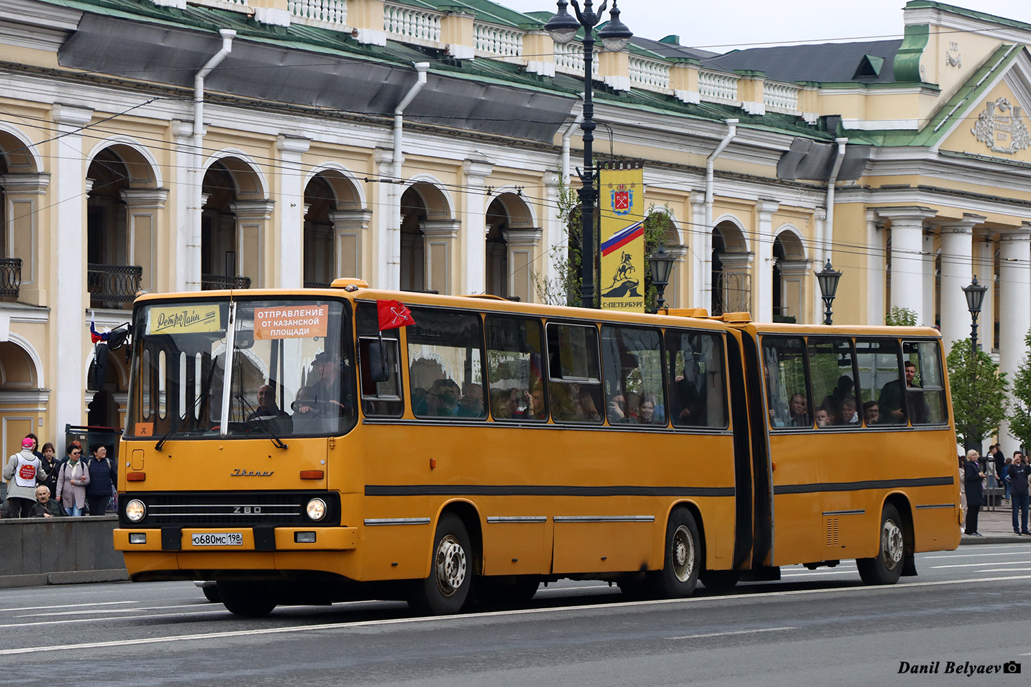Санкт-Петербург, Ikarus 280.03 № О 680 МС 198; Санкт-Петербург — VI Международный транспортный фестиваль "ТранспортФест-2025"