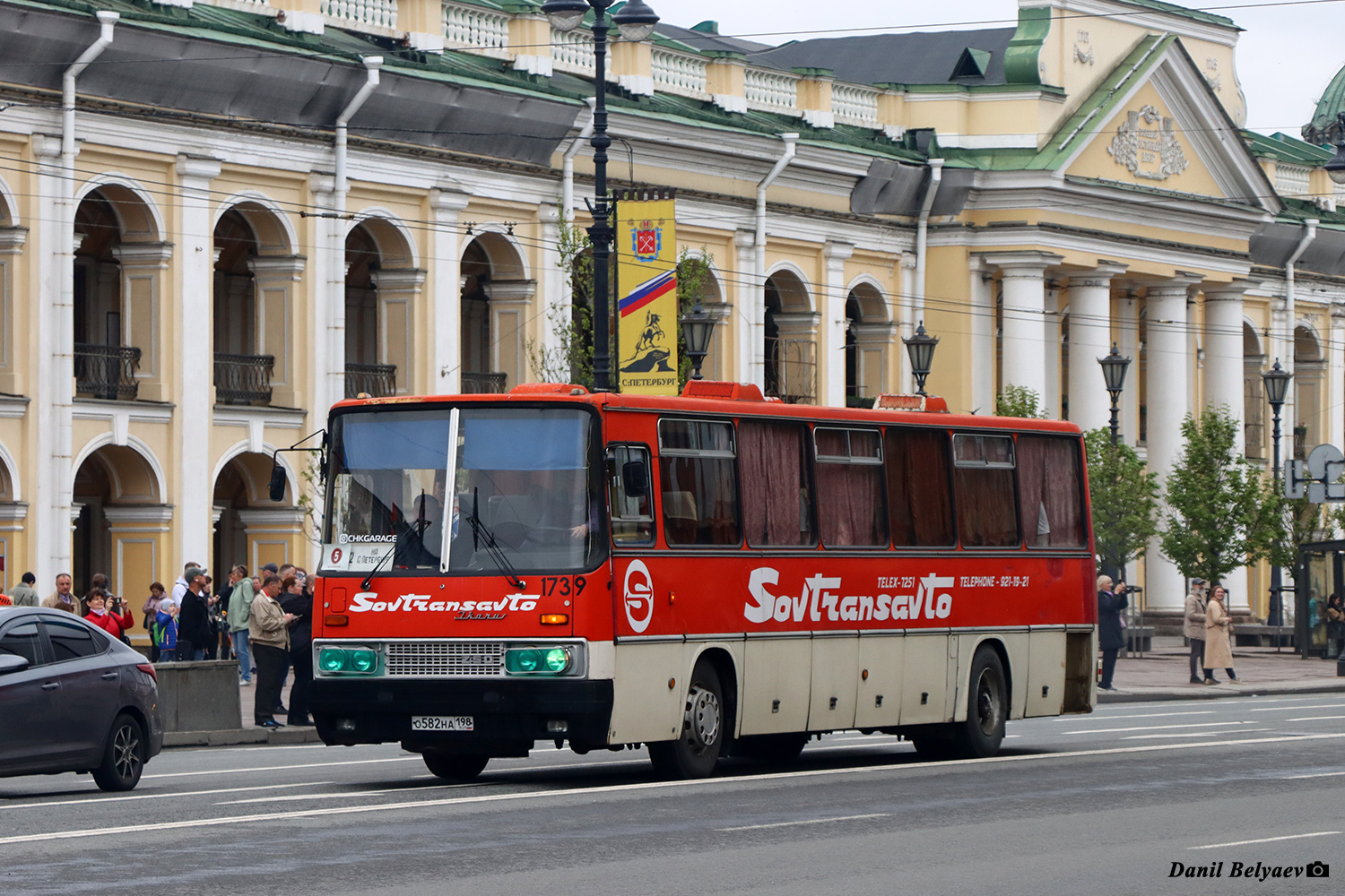 Санкт-Петербург, Ikarus 250.59 № 1739; Санкт-Петербург — VI Международный транспортный фестиваль "ТранспортФест-2025"