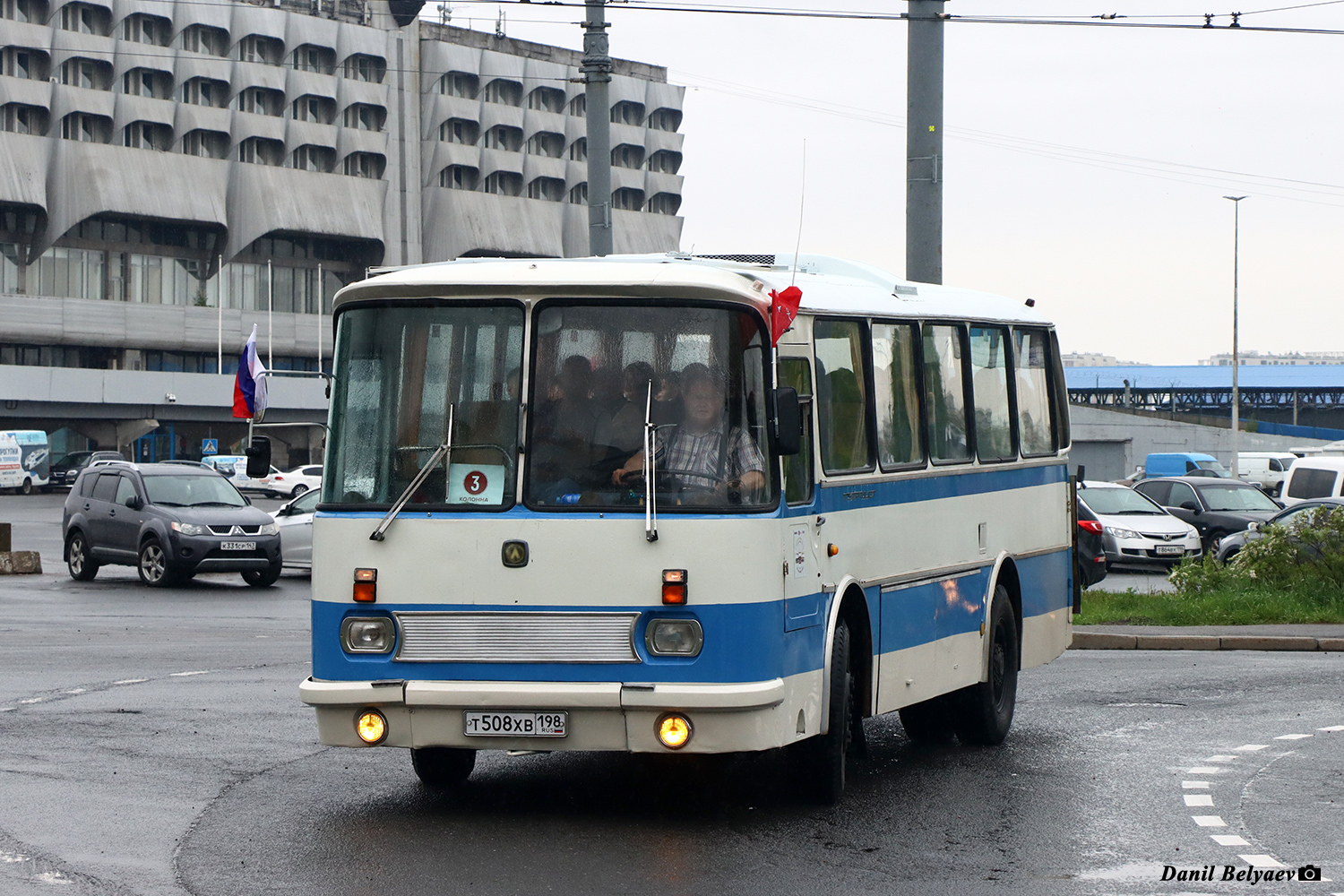 Санкт-Петербург, ЛАЗ-697Р № Т 508 ХВ 198; Санкт-Петербург — VI Международный транспортный фестиваль "ТранспортФест-2025"