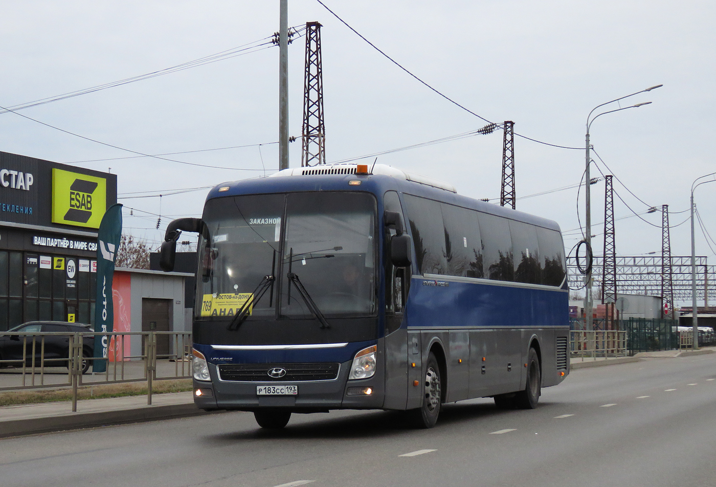 Краснодарский край, Hyundai Universe Xpress Noble № Р 183 СС 193