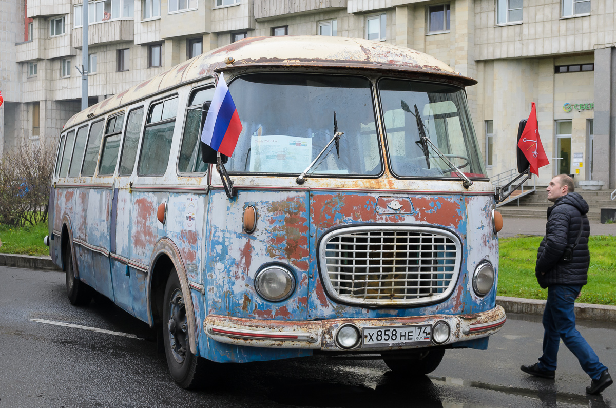 Санкт-Петербург, Škoda 706 RTO № Х 858 НЕ 74; Санкт-Петербург — VI Международный транспортный фестиваль "ТранспортФест-2025"