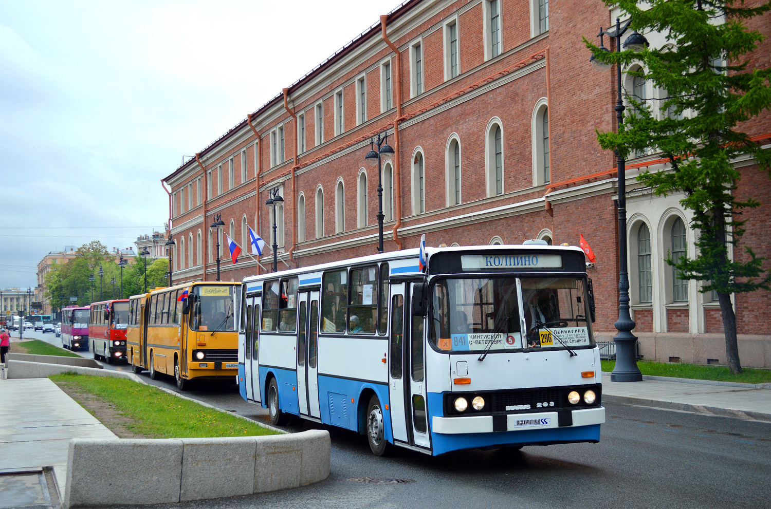 Санкт-Петербург, Ikarus 263.10 № 8083; Санкт-Петербург — VI Международный транспортный фестиваль "ТранспортФест-2025"