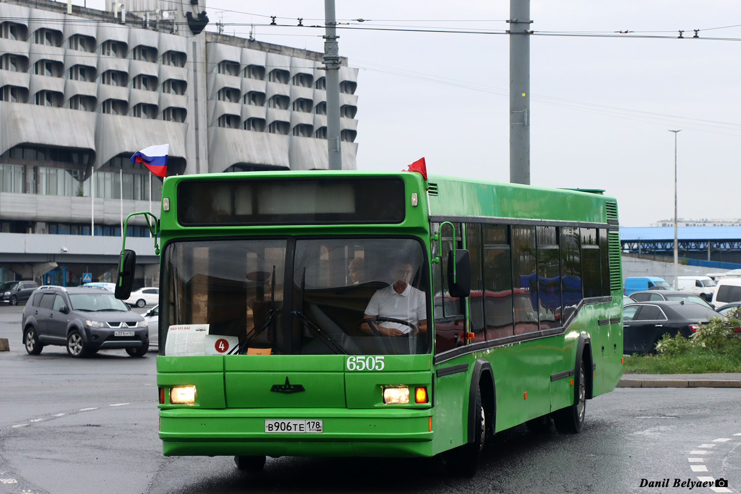 Санкт-Петербург, МАЗ-103.040 № 6505; Санкт-Петербург — VI Международный транспортный фестиваль "ТранспортФест-2025"