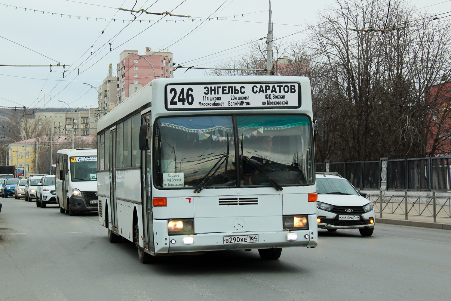 Саратовская область, ГАЗ-A64R42 Next № А 030 ХК 164; Саратовская область, Mercedes-Benz O405 № В 290 ХЕ 164