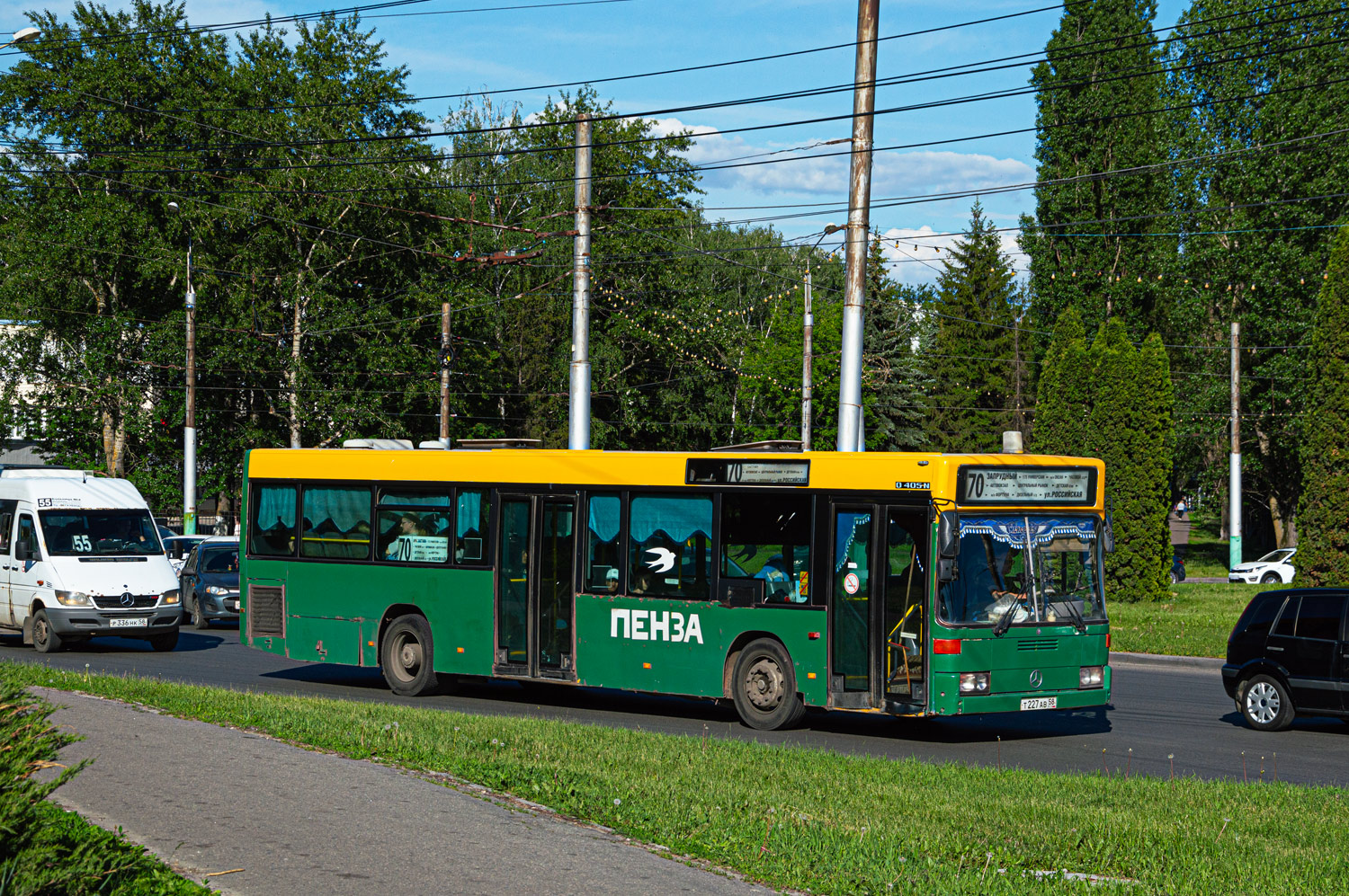 Пензенская область, Mercedes-Benz O405N2 № Т 227 АВ 58