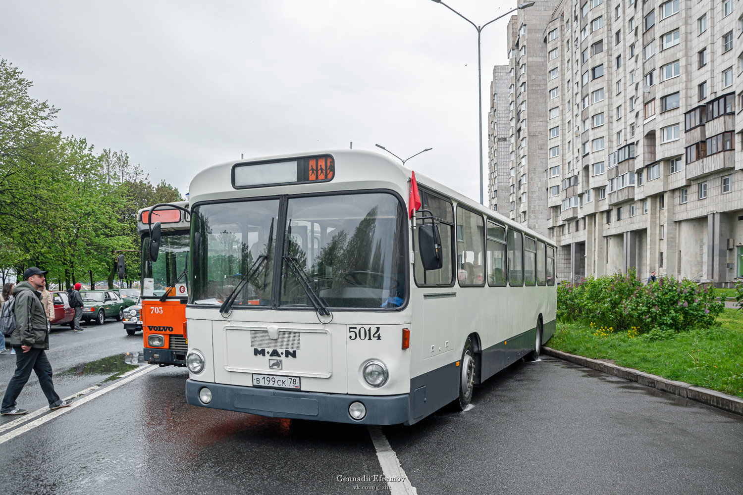 Санкт-Петербург, MAN 192 SL200 № 5014; Санкт-Петербург — VI Международный транспортный фестиваль "ТранспортФест-2025"