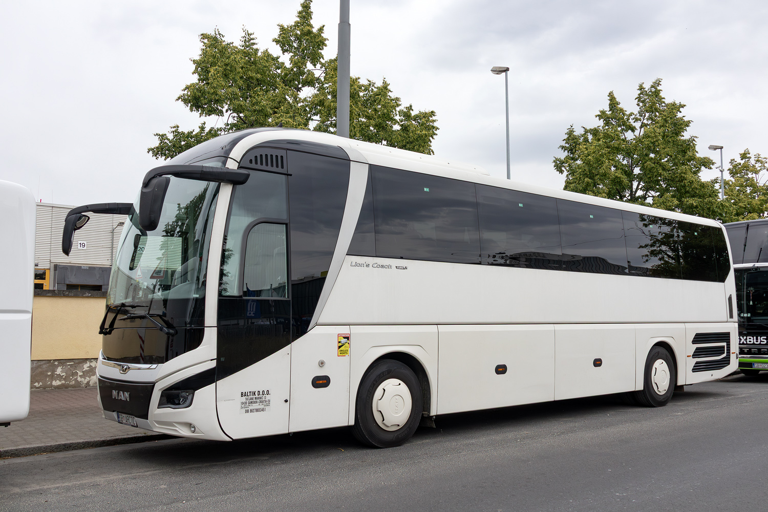 Хорватия, MAN R07 Lion's Coach RHC424 № SB ARCTIC