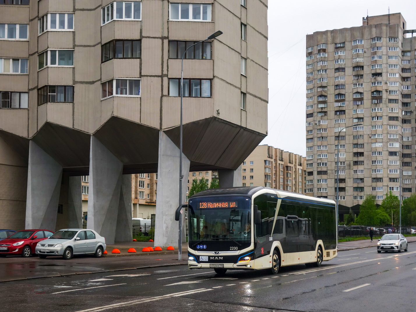 Санкт-Петербург, MAN 12C Lion's City 12 E NL367 № 2200