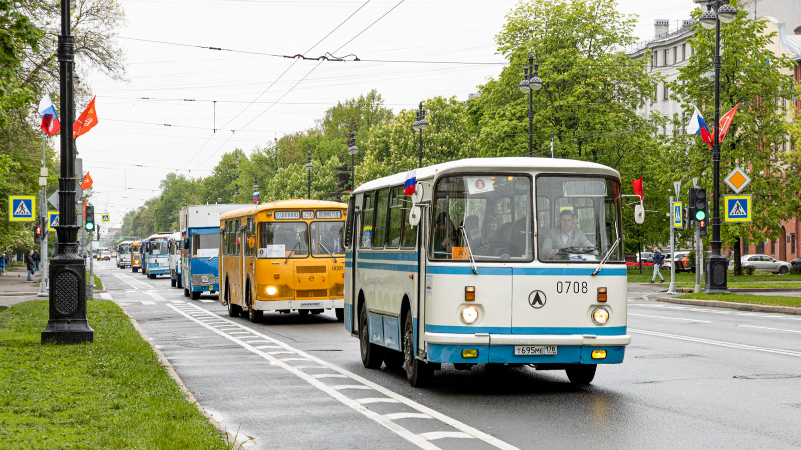 Санкт-Петербург, ЛАЗ-695Н № 1735; Санкт-Петербург — VI Международный транспортный фестиваль "ТранспортФест-2025"