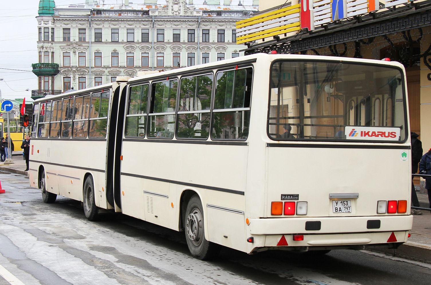 Москва, Ikarus 280.33M № У 153 ВА 797; Санкт-Петербург — VI Международный транспортный фестиваль "ТранспортФест-2025"