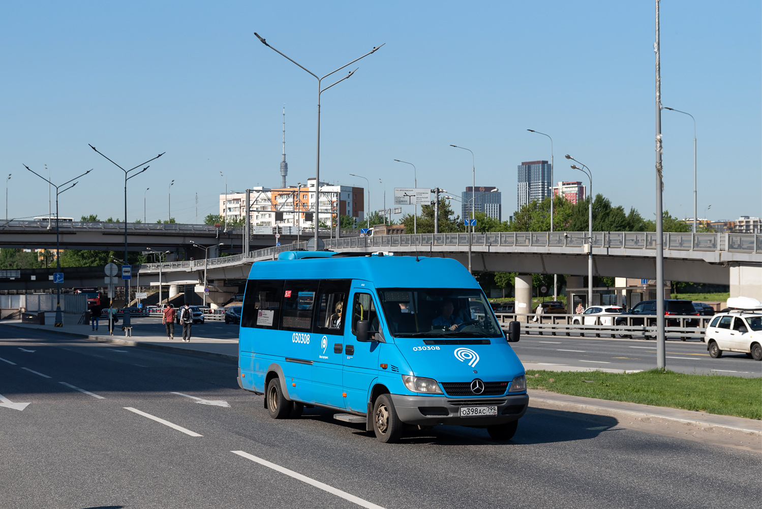 Москва, Луидор-223206 (MB Sprinter Classic) № 030308
