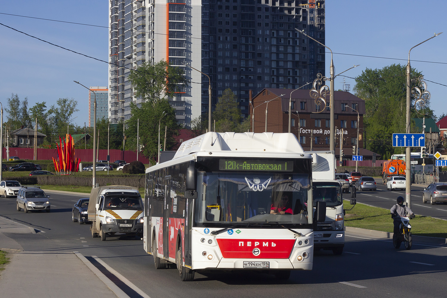 Пермский край, ЛиАЗ-5292.67 (CNG) № Н 194 ХН 159