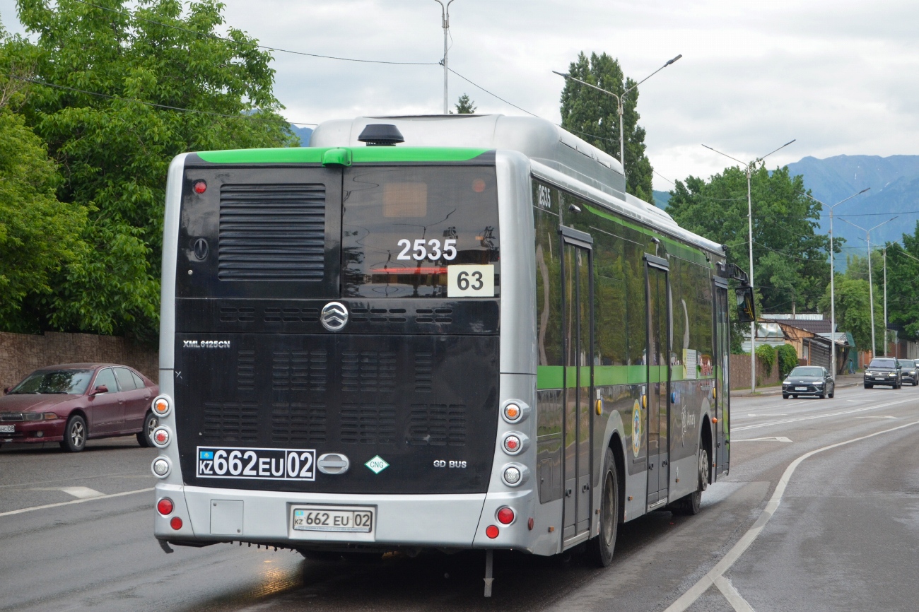 Алматы, Golden Dragon XML6125CN (Hyundai Trans Auto) № 2535