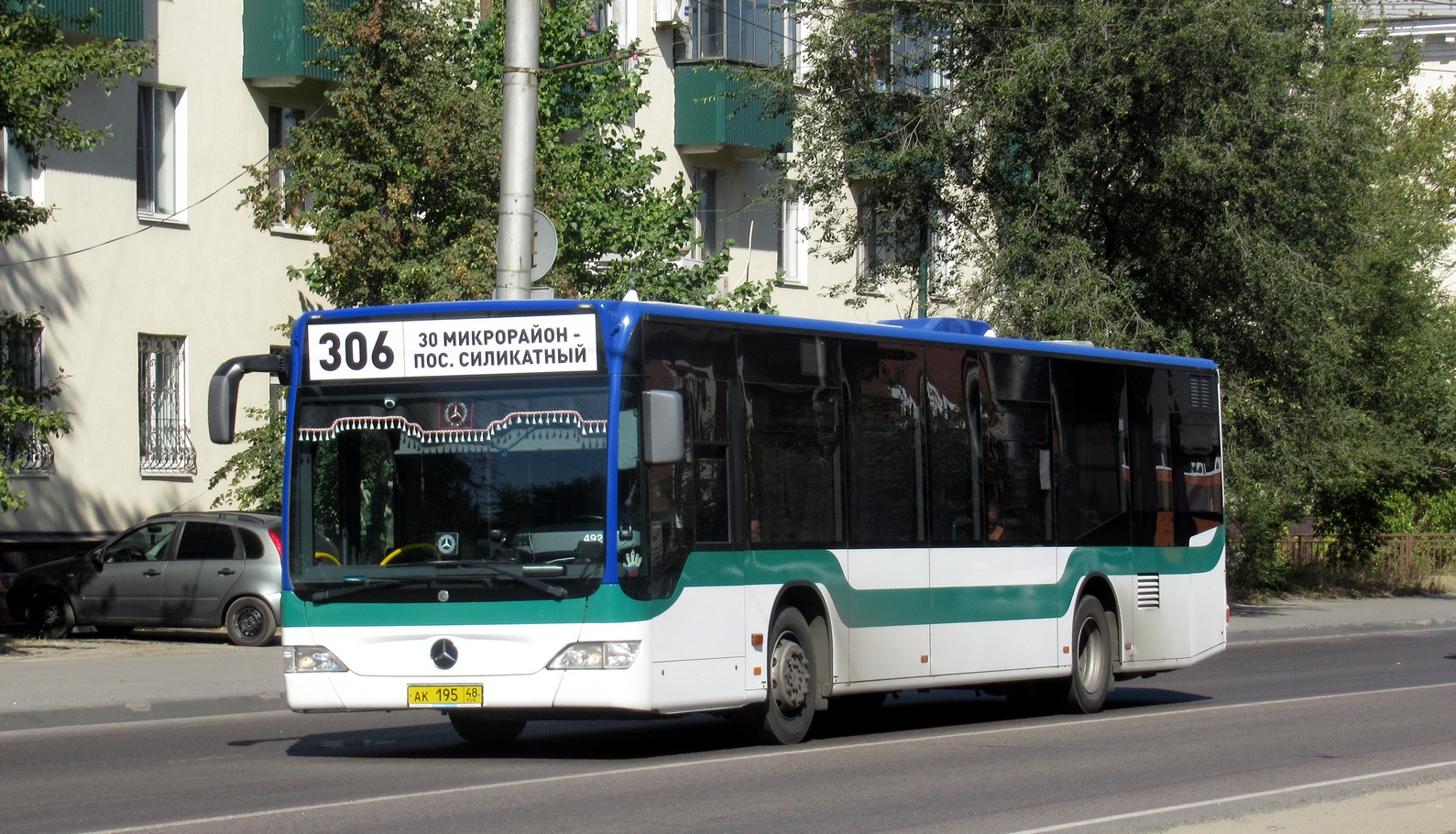 Липецкая область, Mercedes-Benz O530 Citaro facelift № АК 195 48
