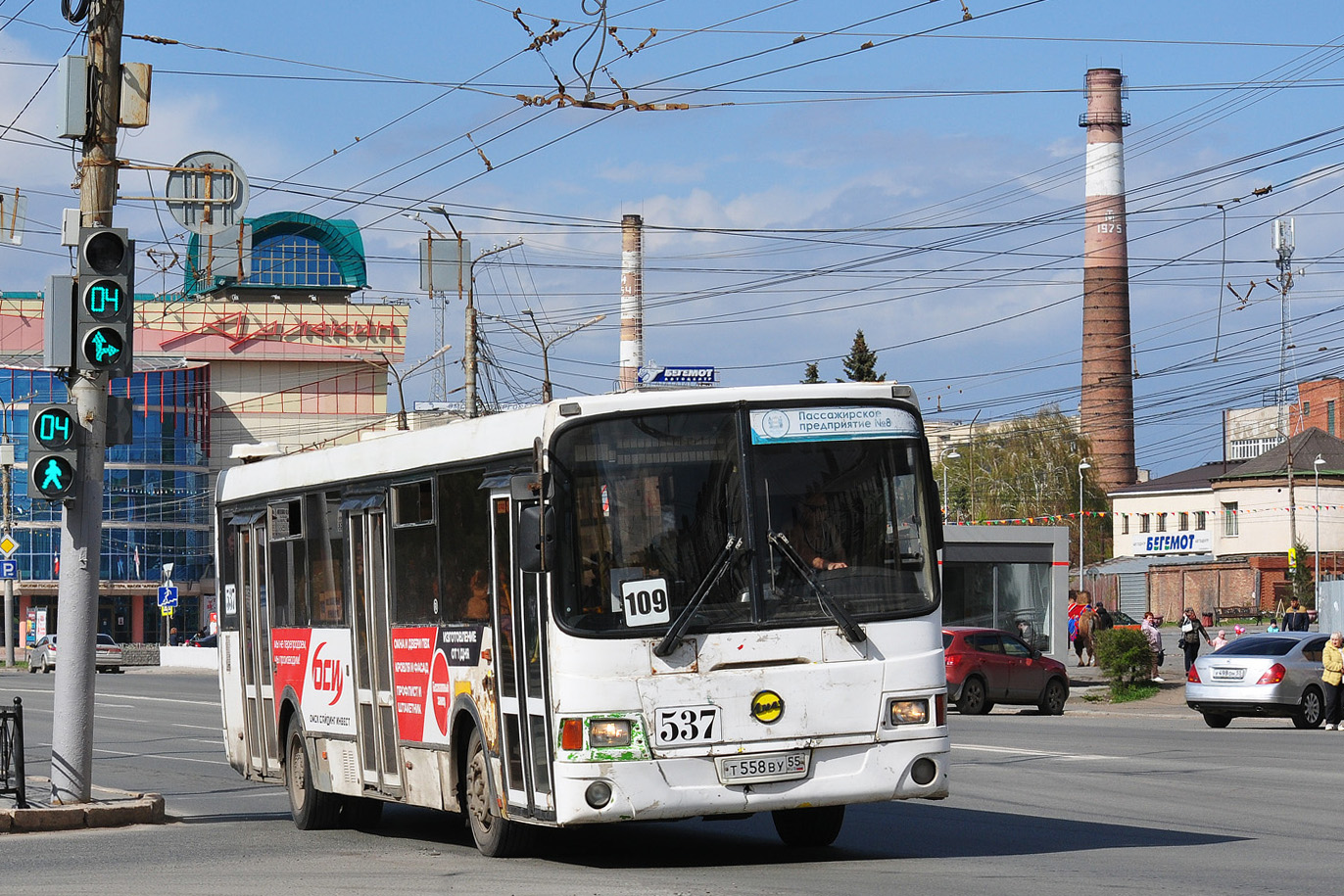 Омская область, ЛиАЗ-5256.53 № 537