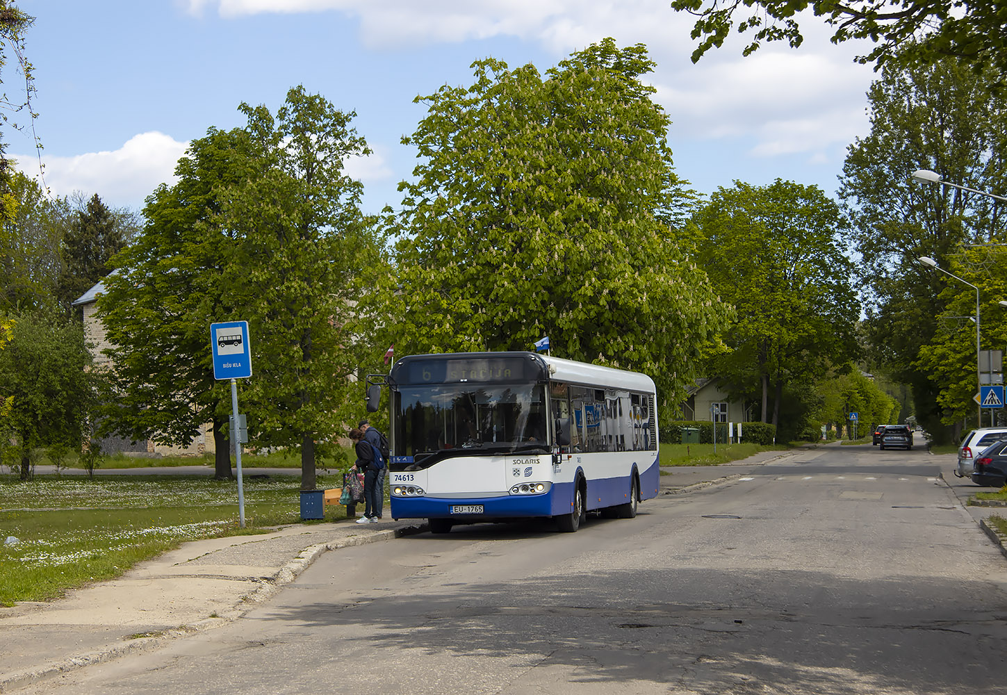 Латвия, Solaris Urbino II 12 № 74613