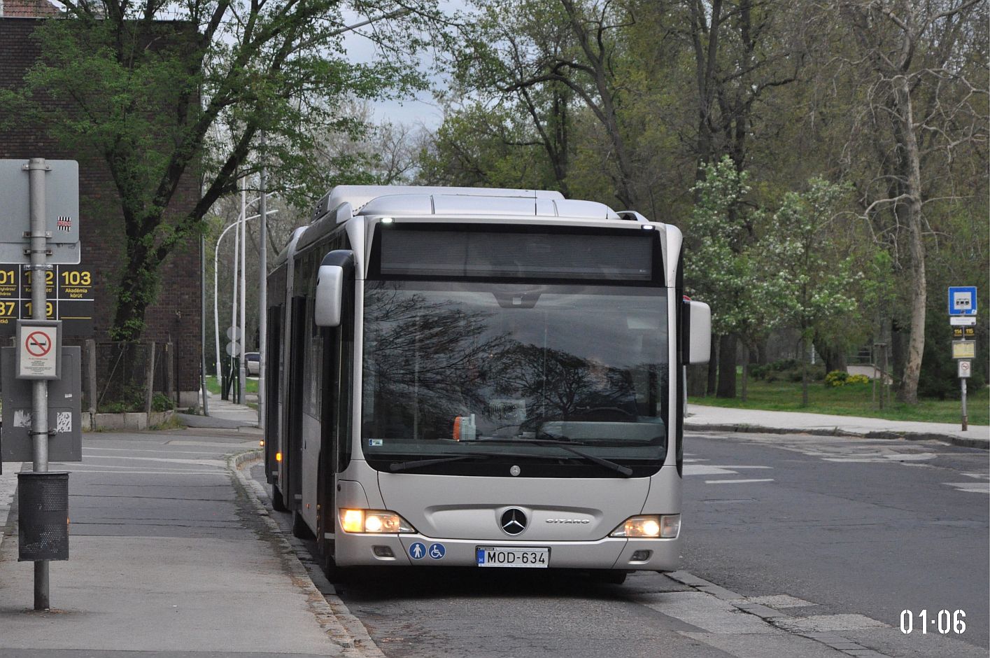 Венгрия, Mercedes-Benz O530GDH Citaro G BlueTec-Hybrid № MOD-634